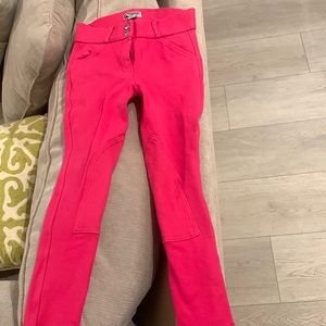 Riding Sport Pink breeches Girls Horseback Riding Breeches sz 10